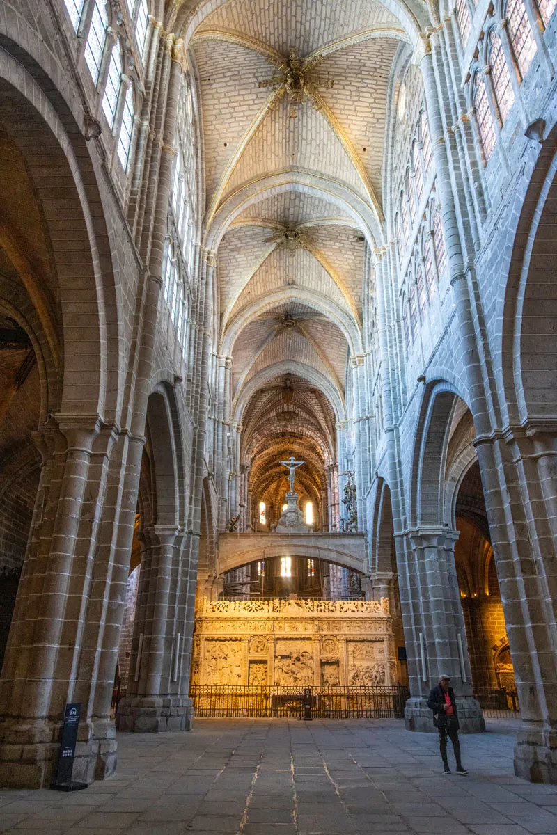 Avila Cathedral Nave