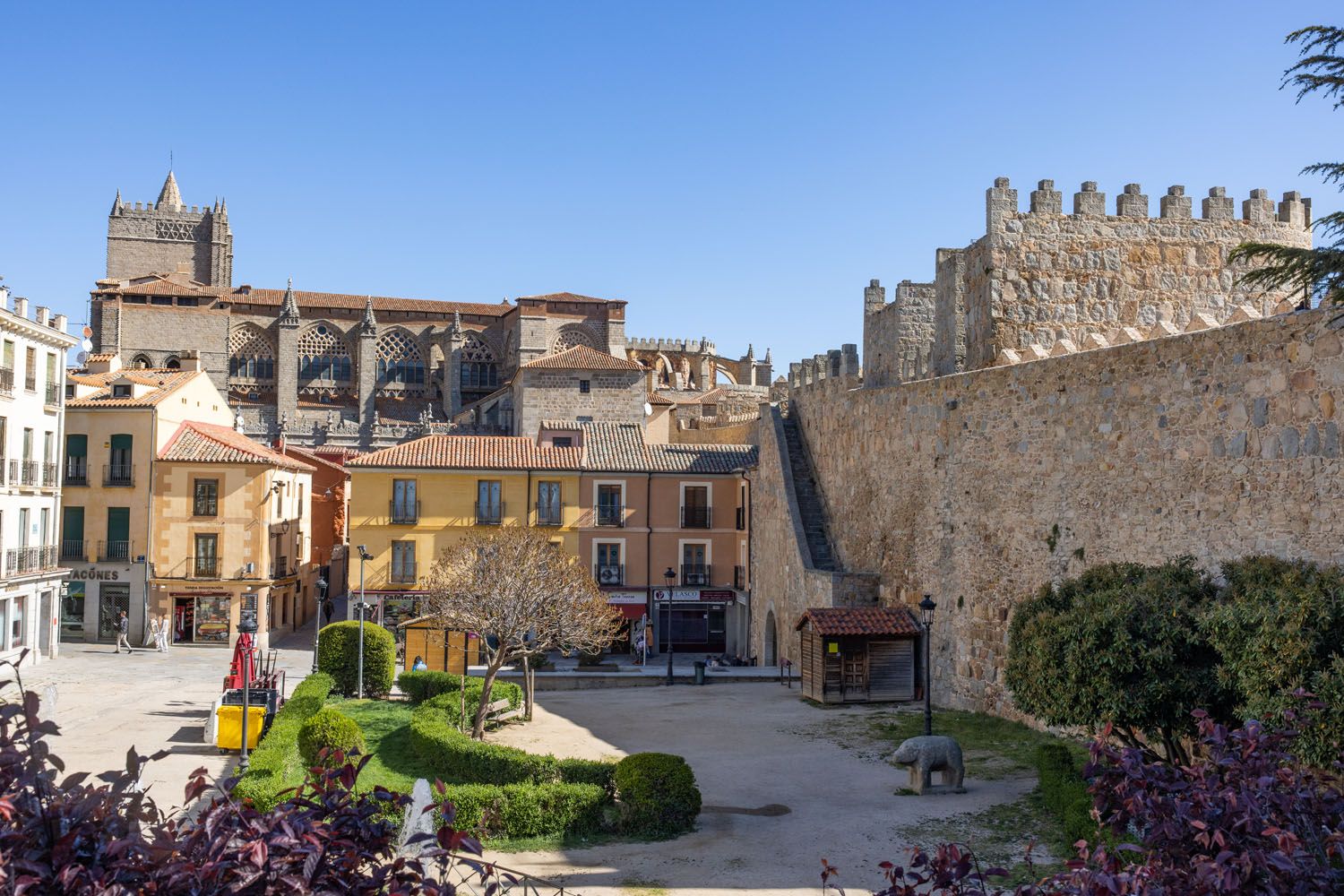 Avila near Puerta del Alcazar