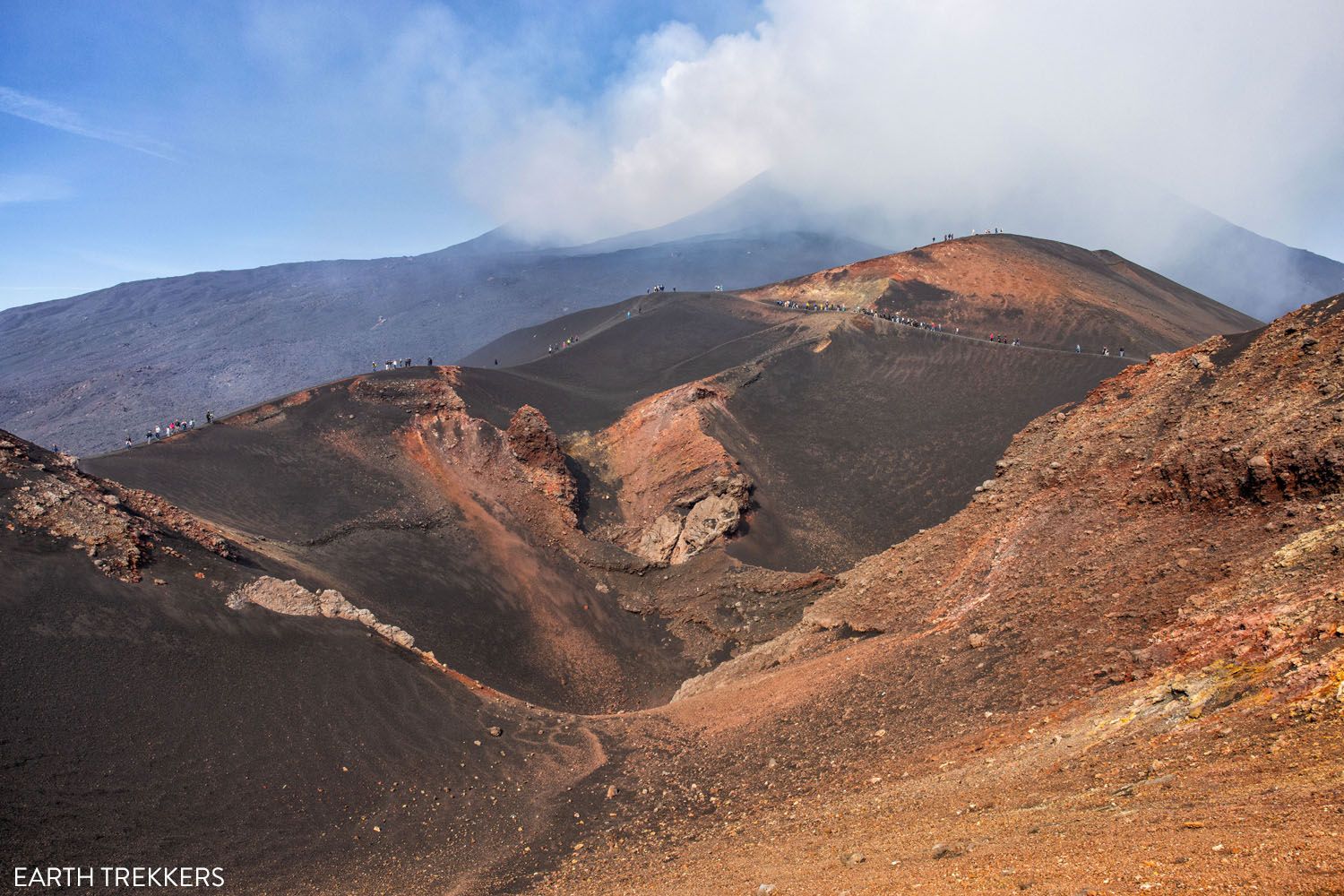 Barbagallo Craters Mount Etna