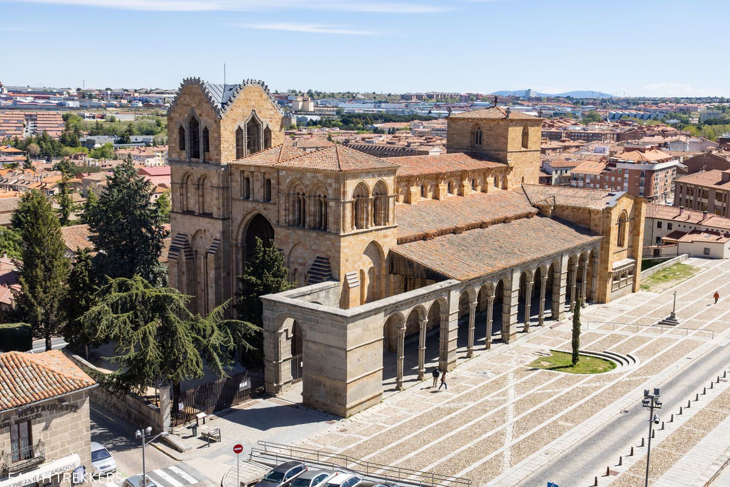 Basilica of San Vicente Avila Spain