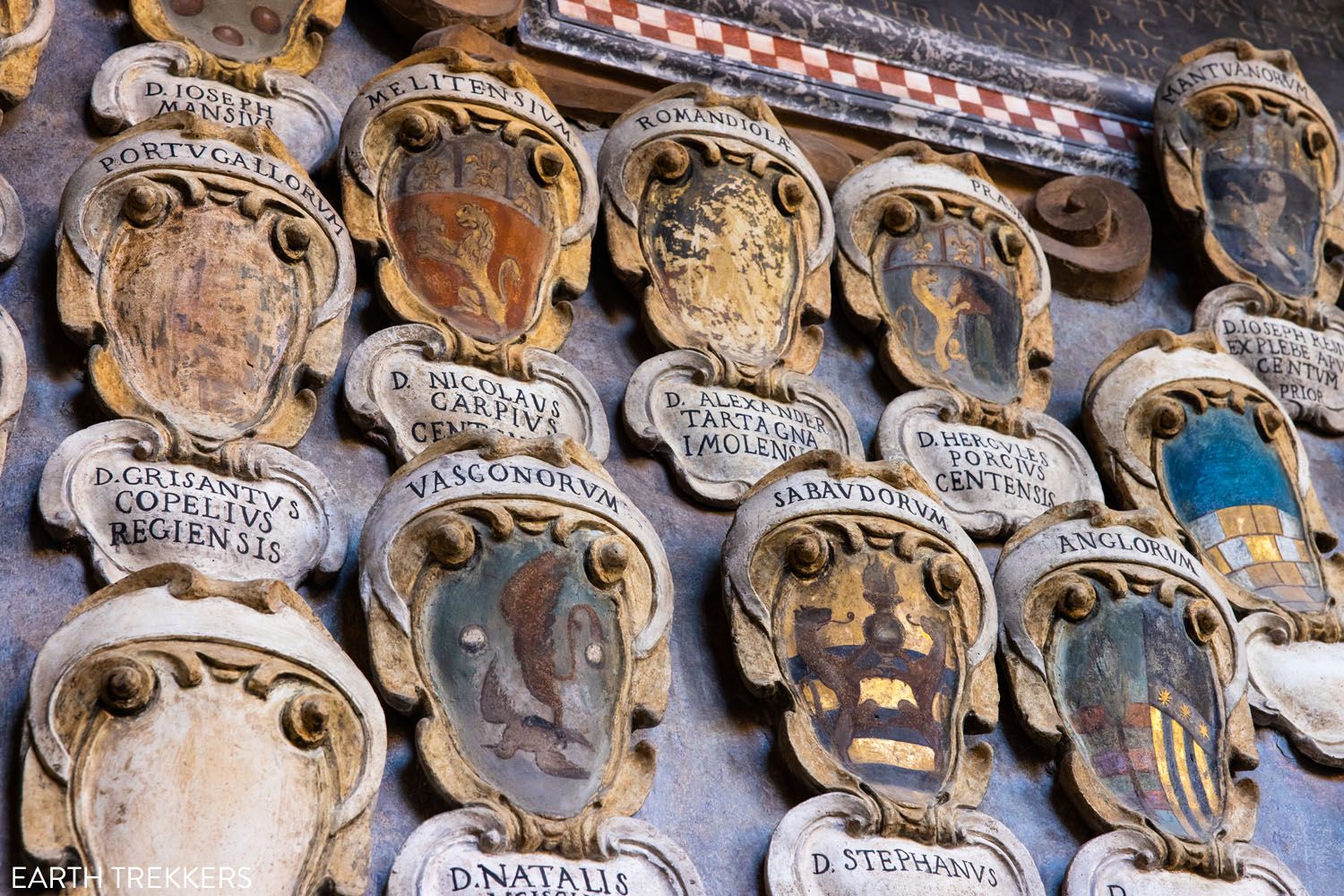 Coats of Arms Bologna Archiginnasio