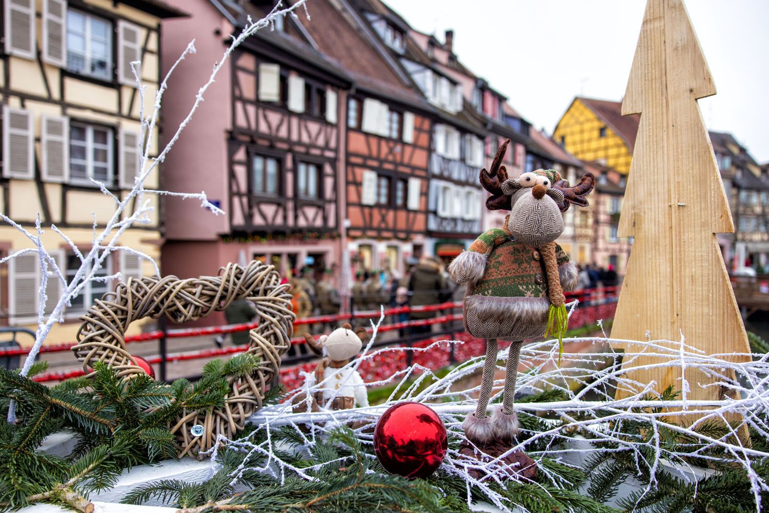 Colmar Christmas Decorations Photo