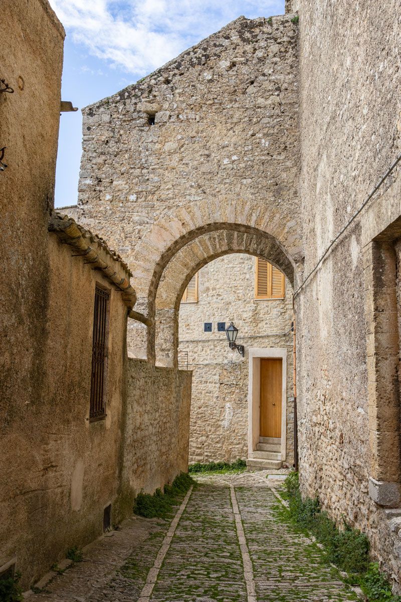 Erice Stone Buildings