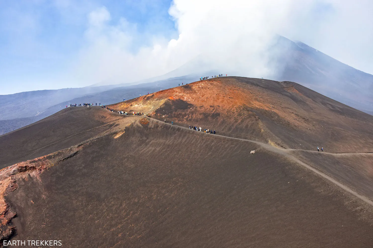 Hiking Mount Etna