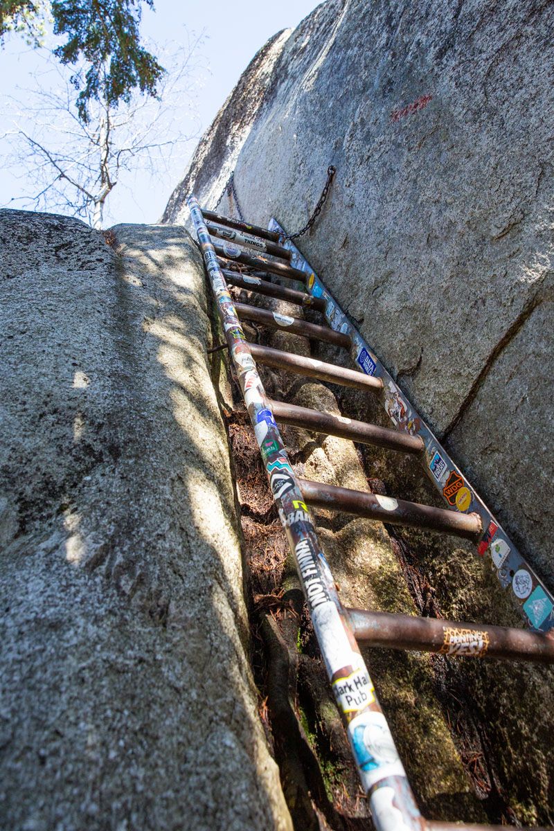 Ladder Stawamus Chief Hike