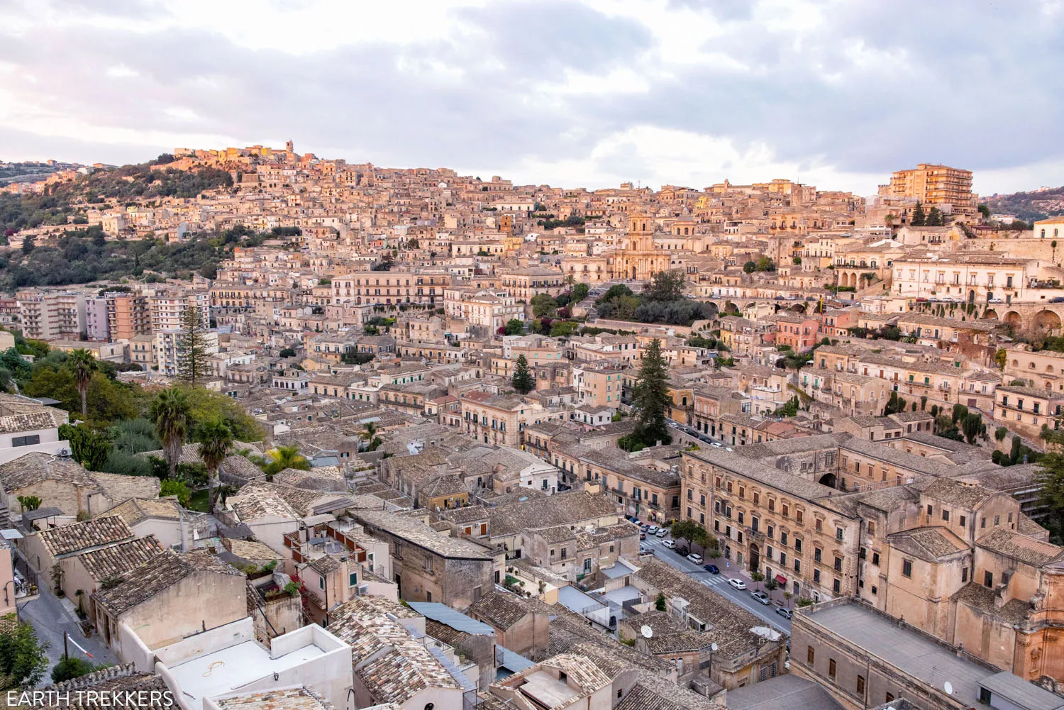 Modica Sicily Sunset