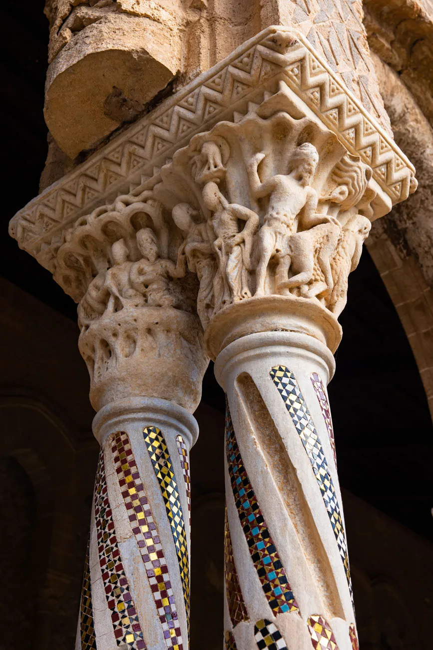 Monreale Cloister Column