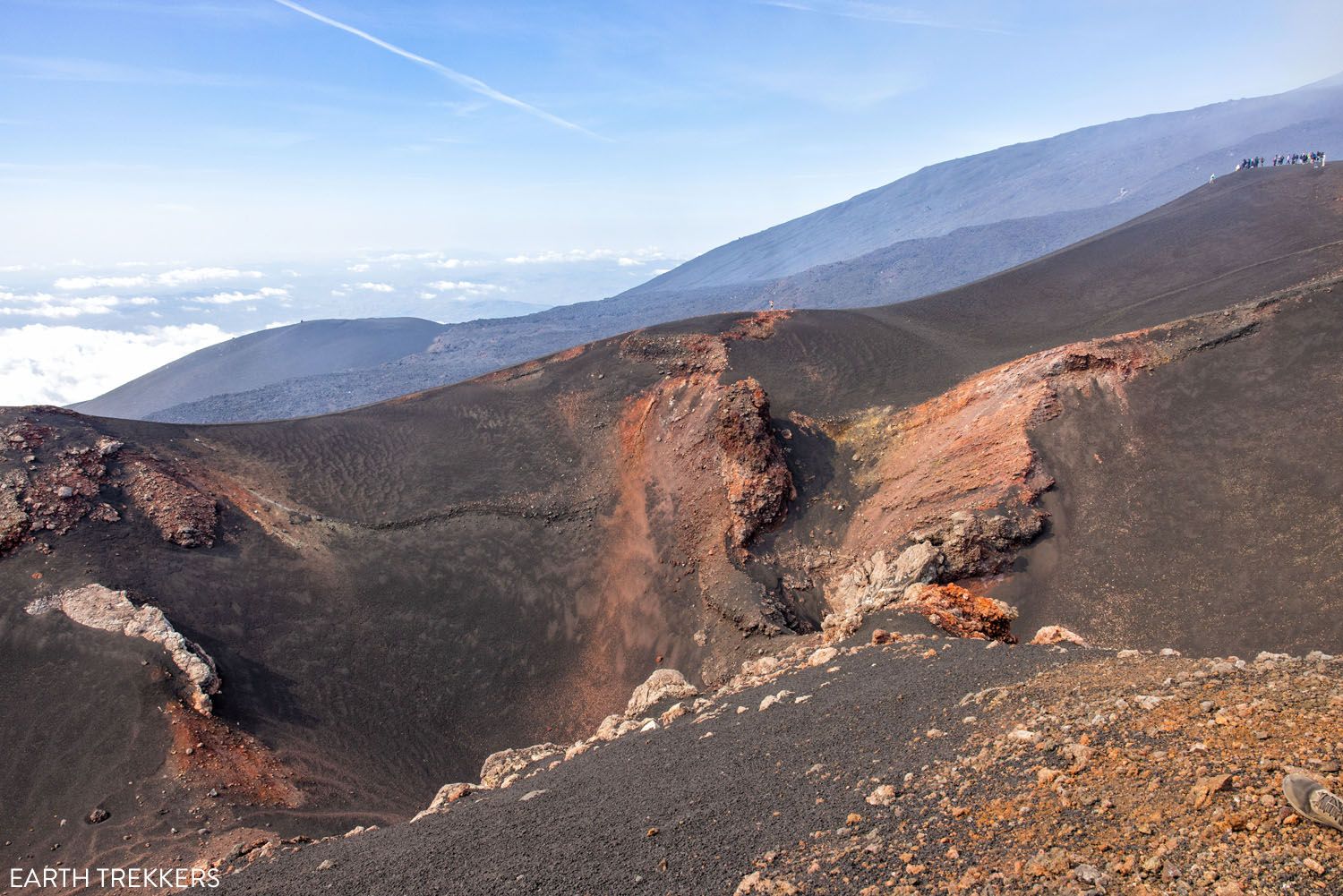 Mount Etna Crater