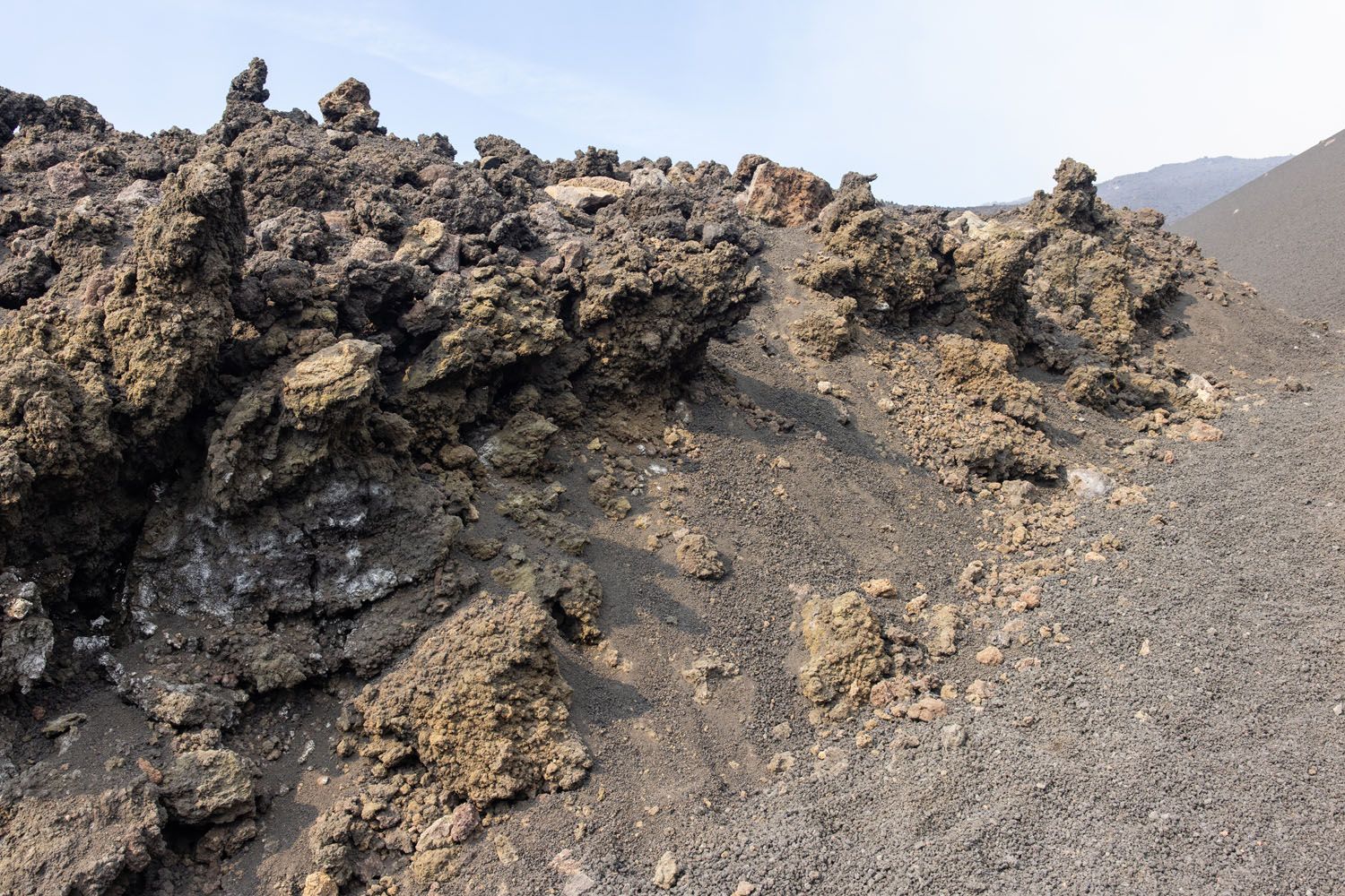 Mount Etna Lava Rocks