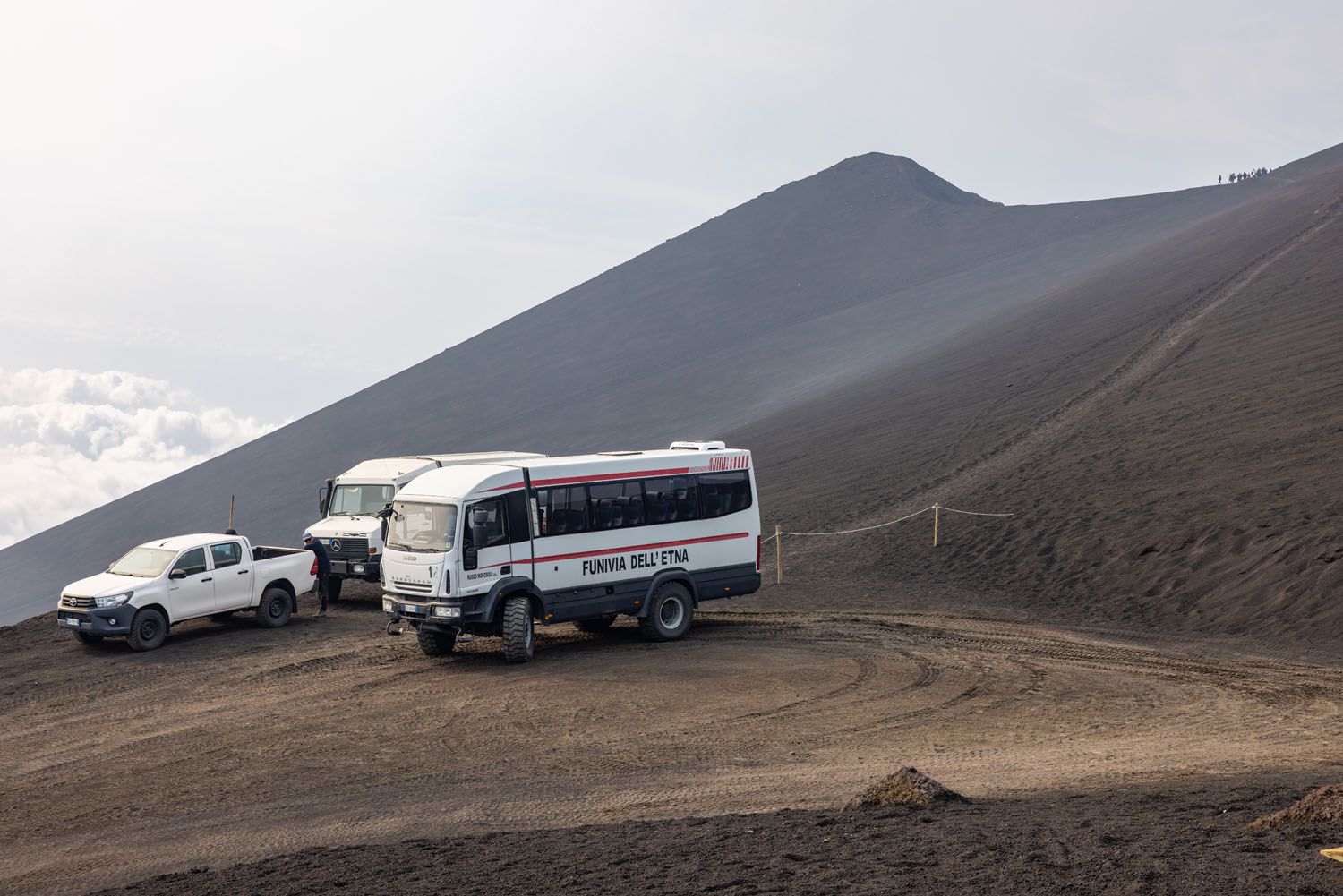 Mount Etna Shuttle Bus Stop