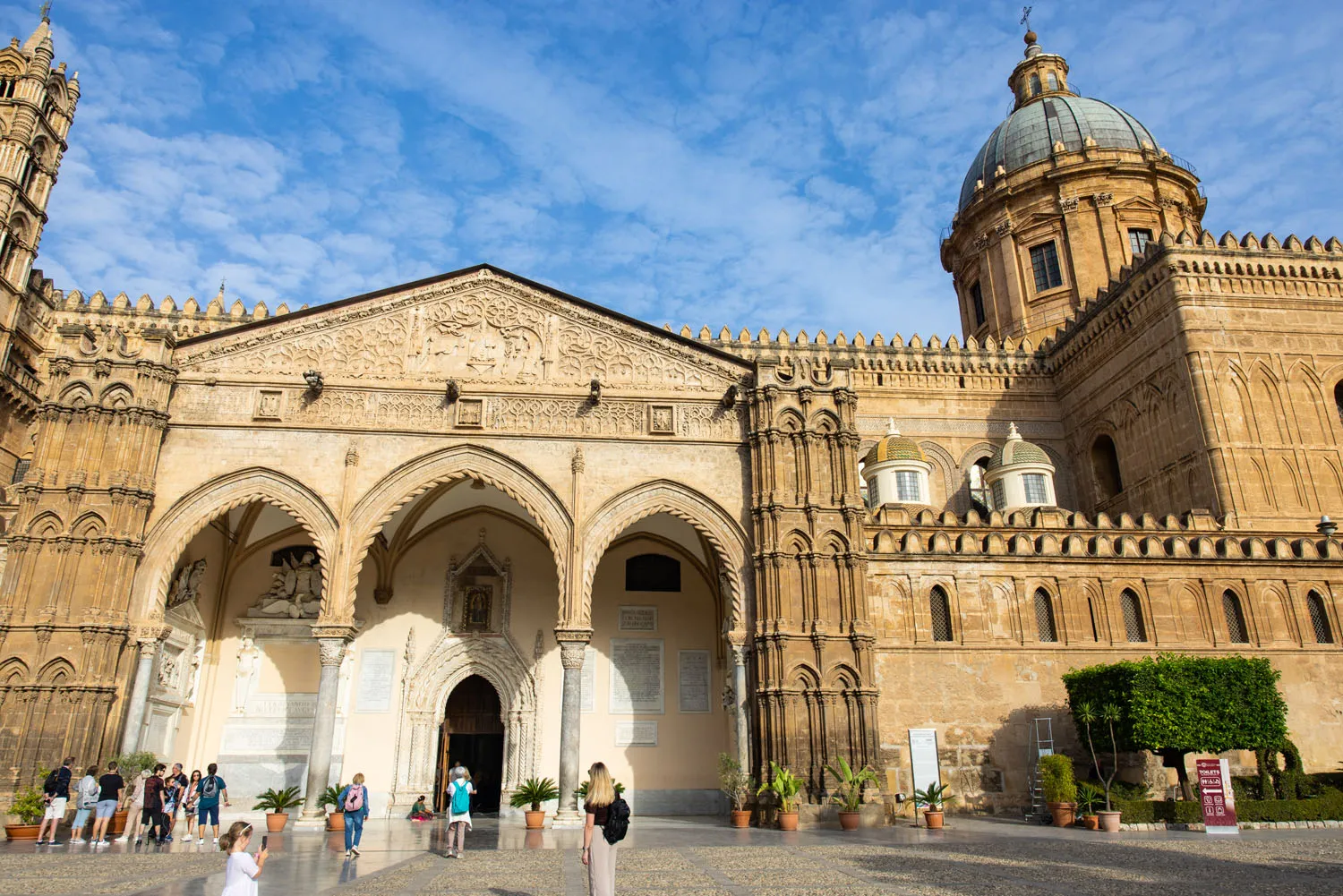 Palermo Cathedral Portico