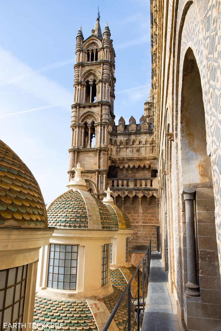 Palermo Cathedral Rooftop Photo