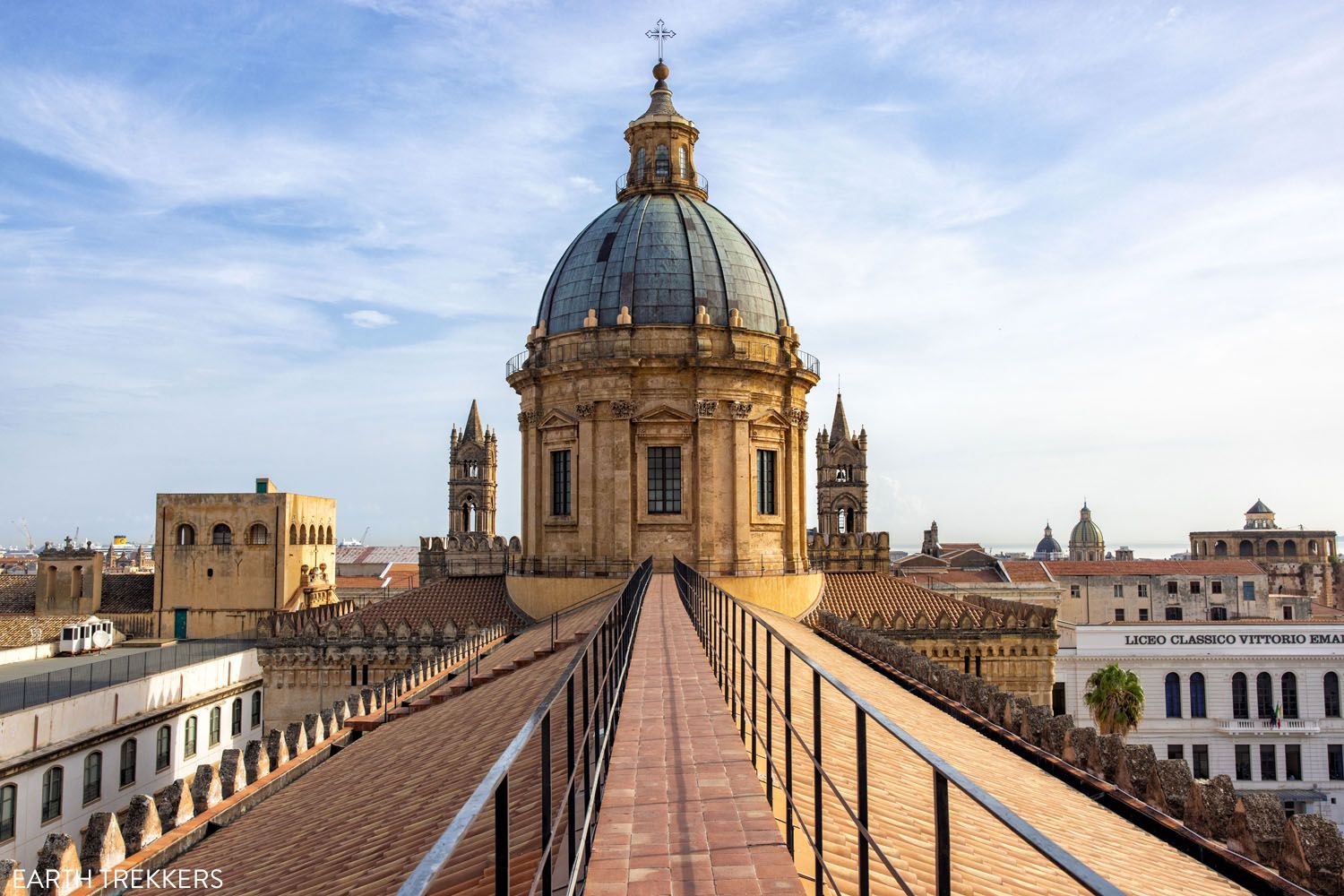 Palermo Cathedral Rooftop Terrace