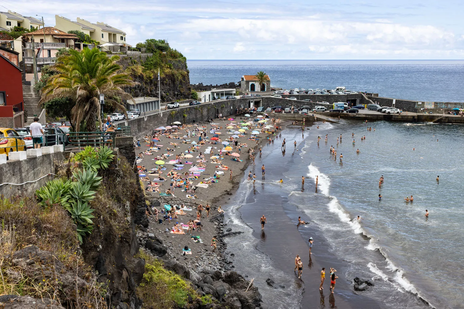 Seixal Black Sand Beach Madeira