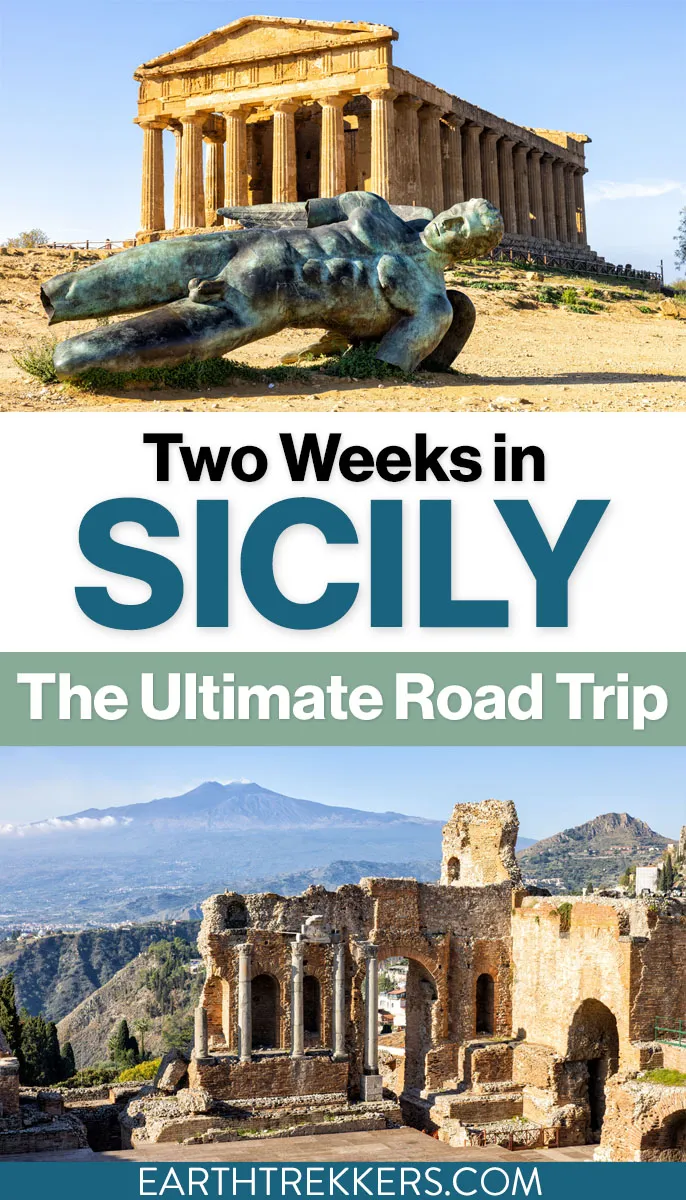 Sicily Italy Road Trip Itinerary