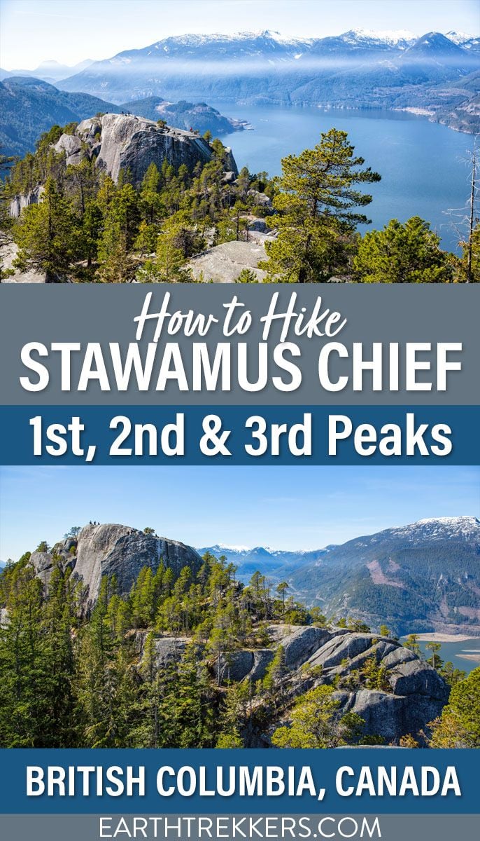 Stawamus Chief Hike Squamish Canada