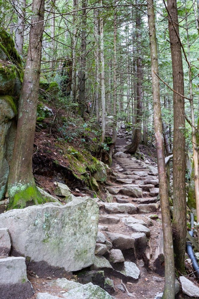 Stawamus Chief Stone Stairs