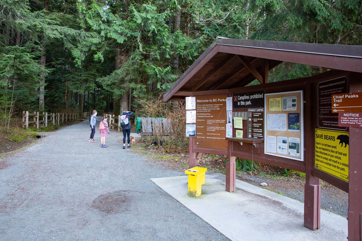 Stawamus Chief Trailhead