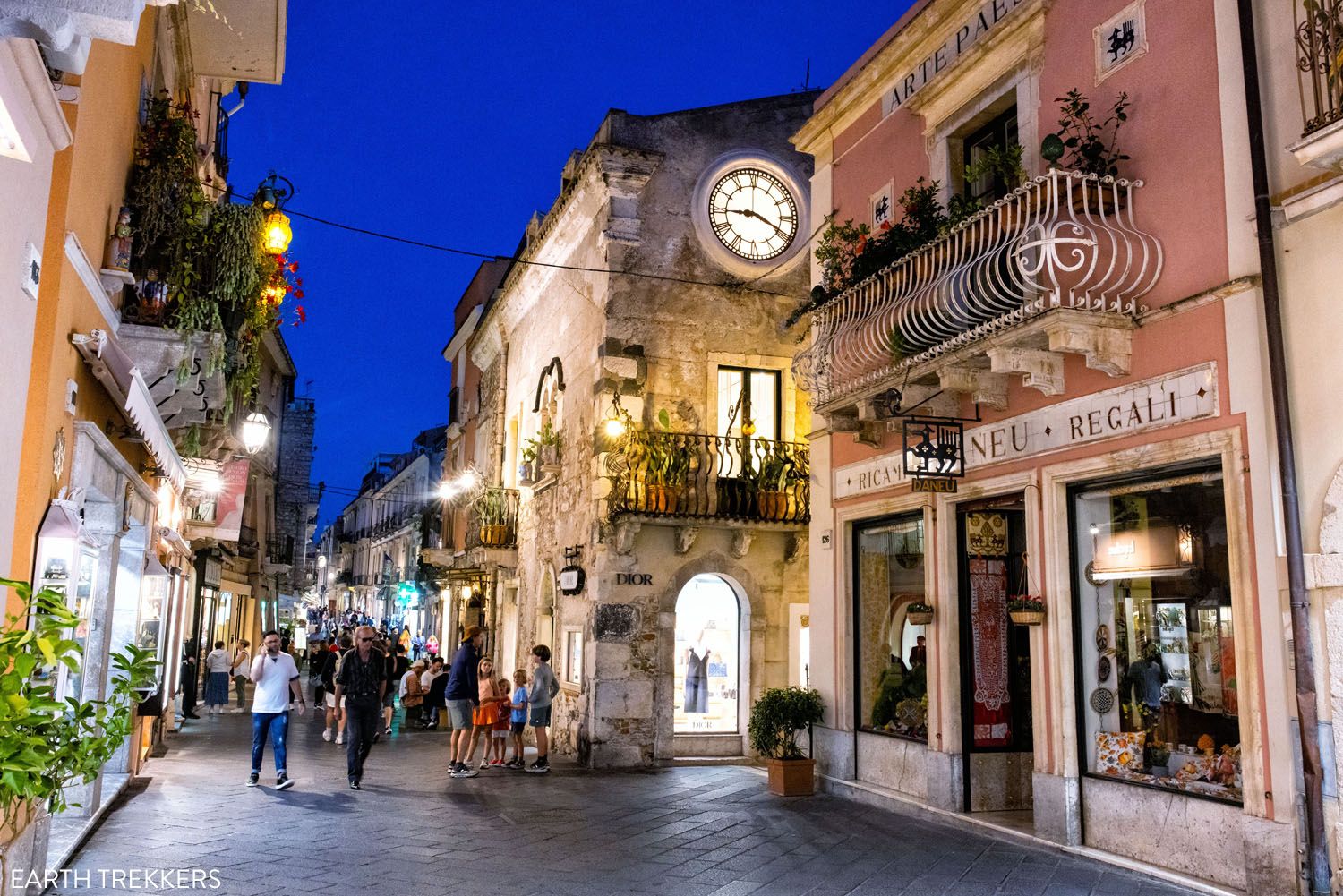 Taormina at Night