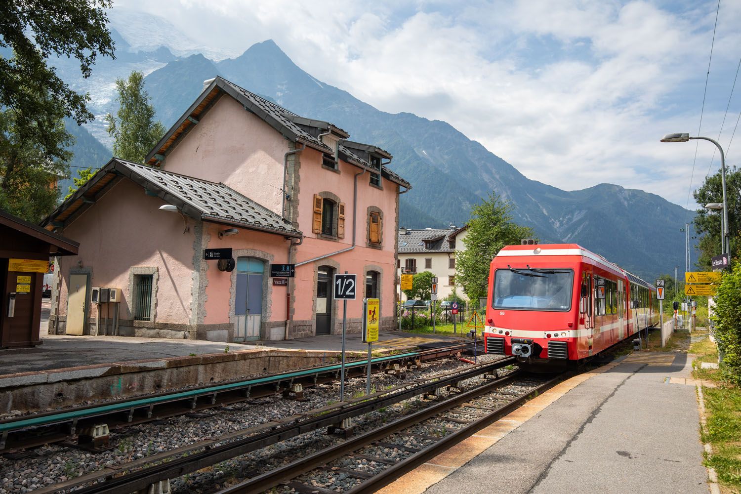 Train in Chamonix France