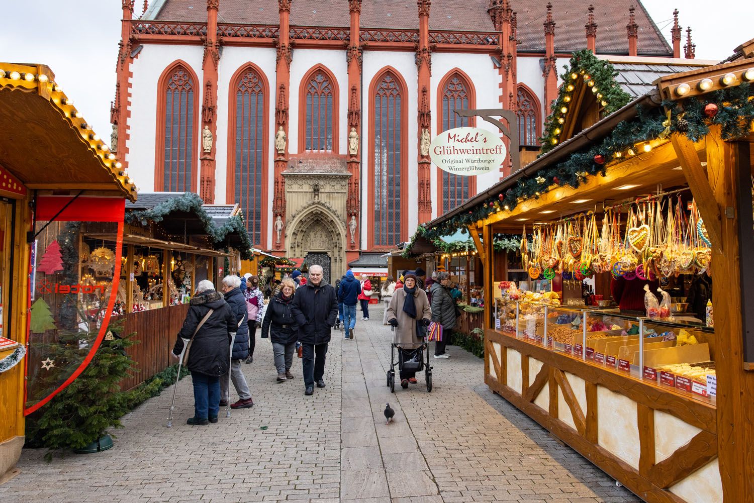 Wurzburg Germany Christmas Market