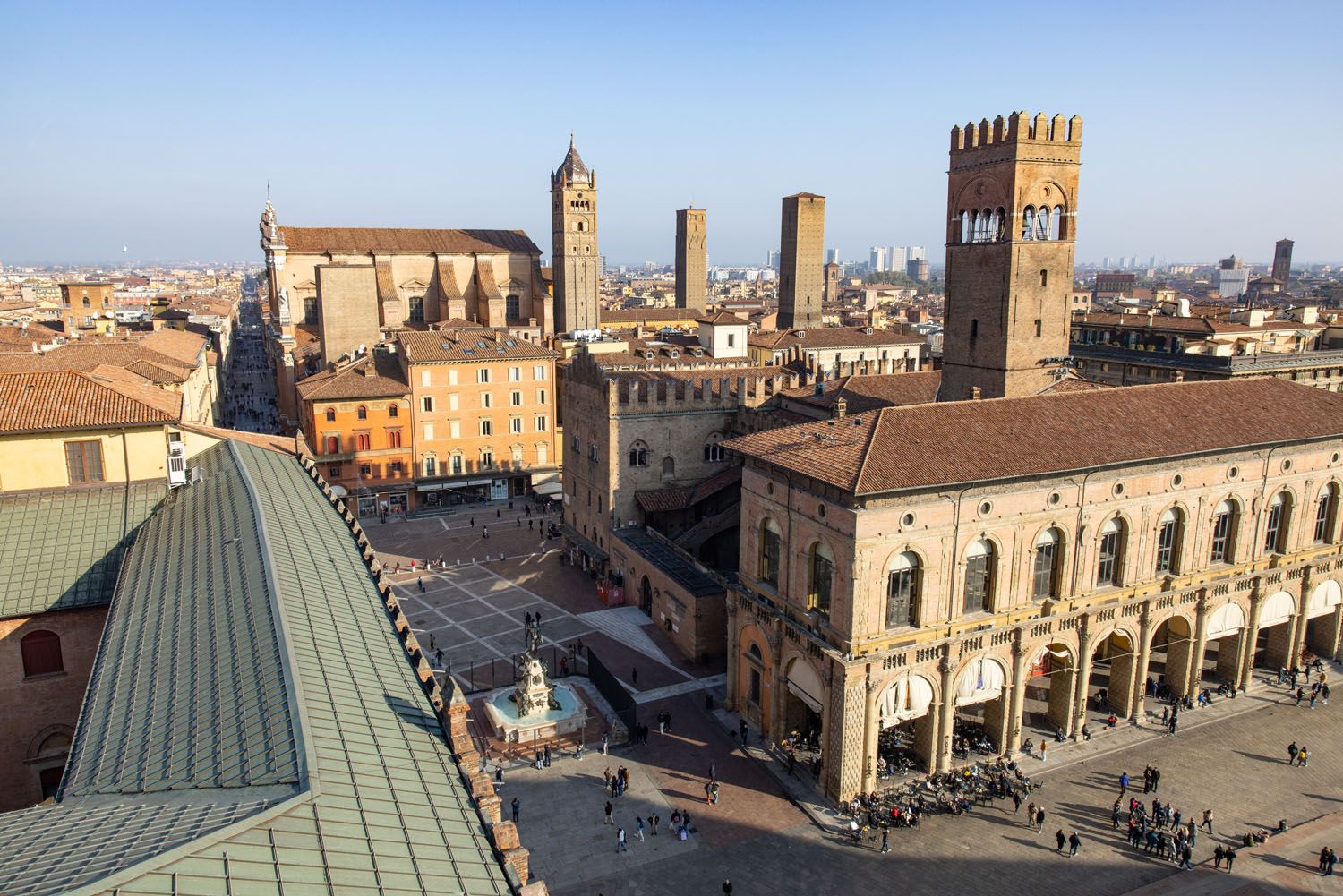 Bologna Aerial View