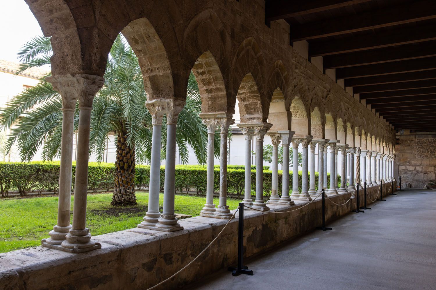 Cefalu Cathedral Cloister