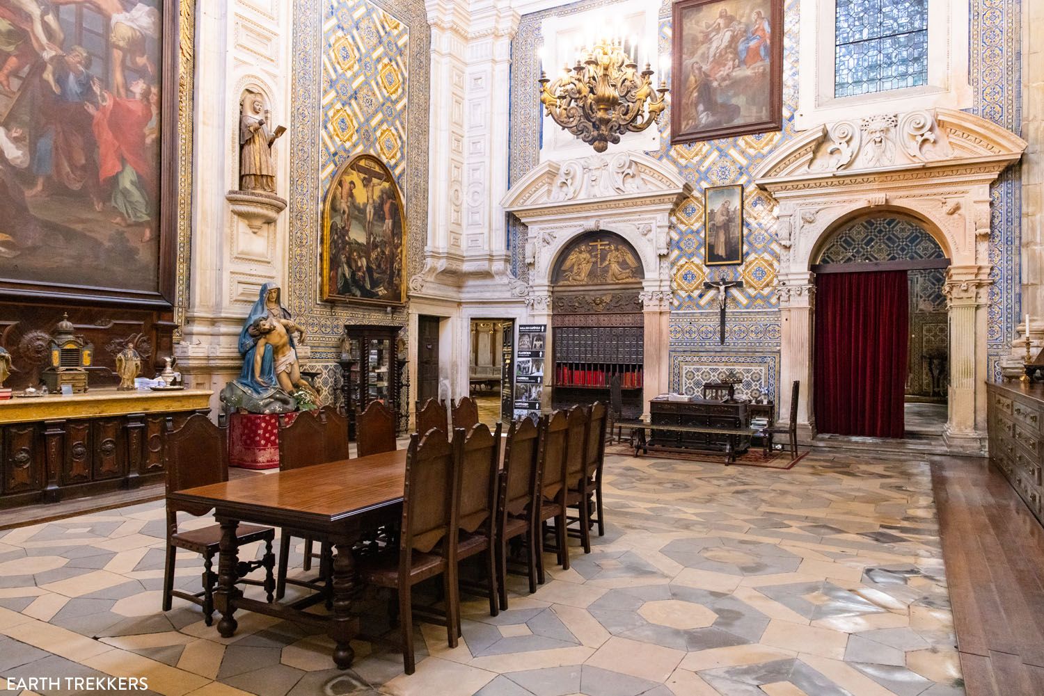 Santa Cruz Monastery Chapter Room