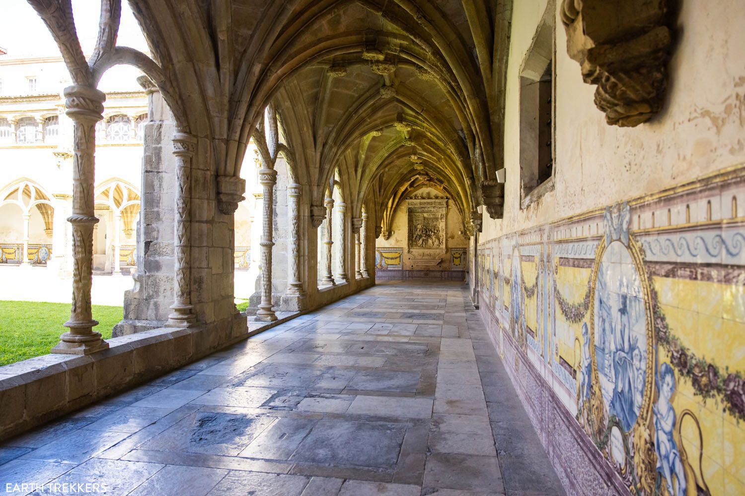 Santa Cruz Monastery Cloister