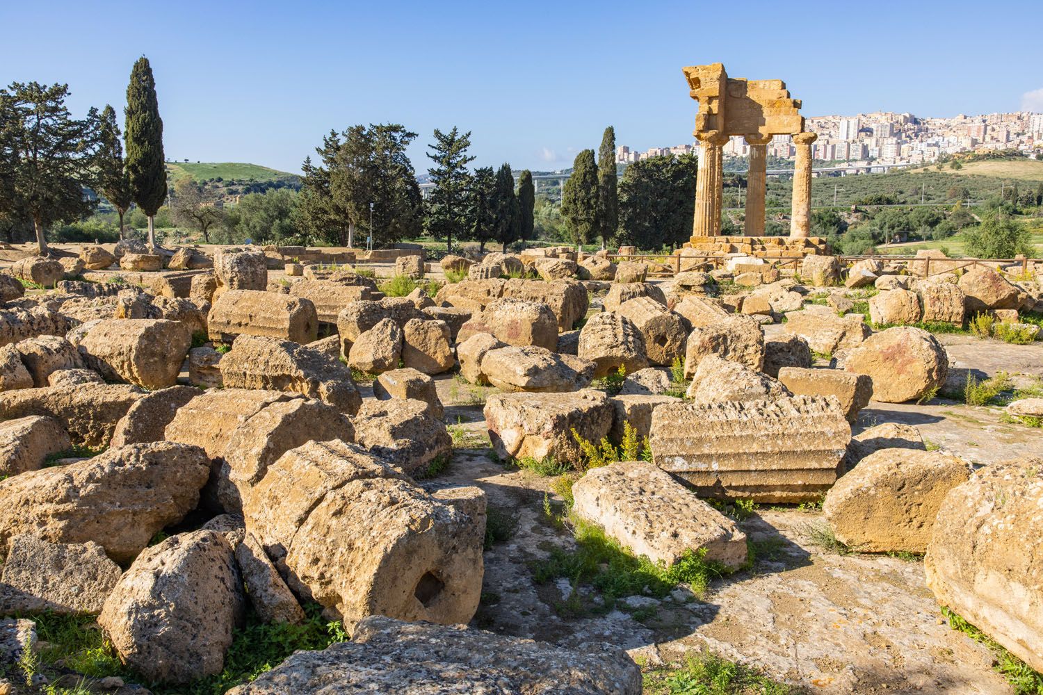 Temple of Dioscuri Photo