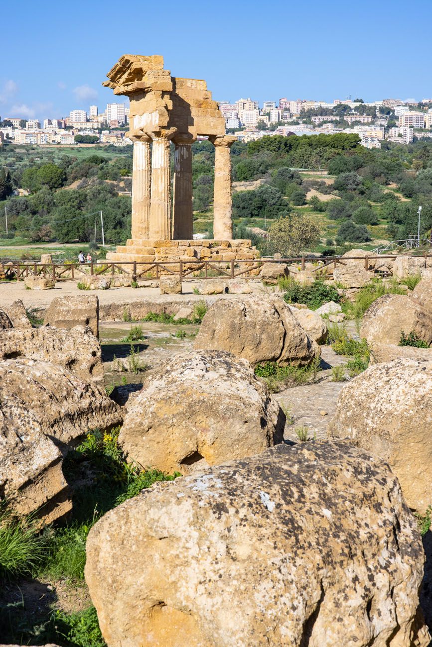 Temple of Dioscuri Sicily