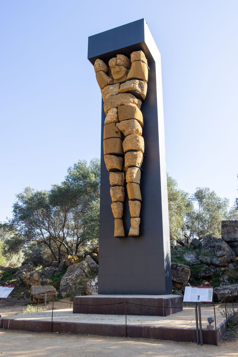 Temple of Zeus Statue