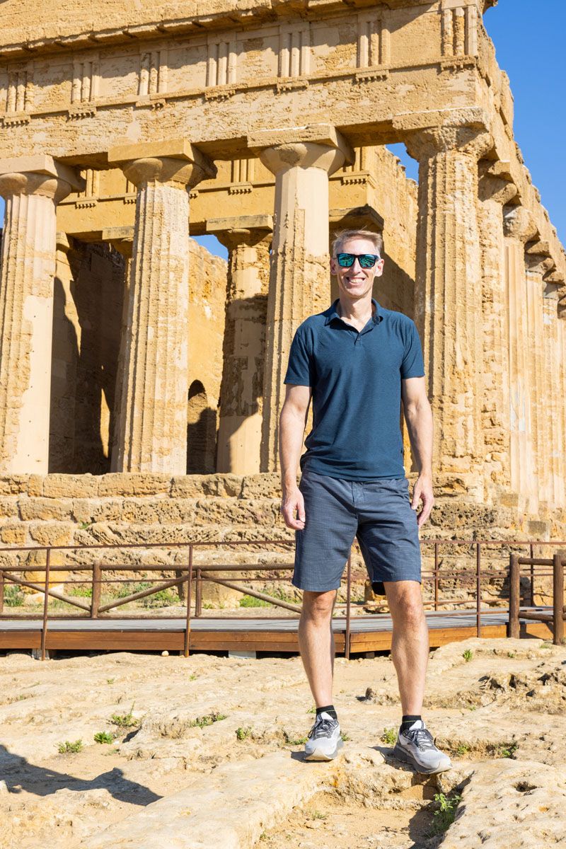 Tim at Valley of the Temples