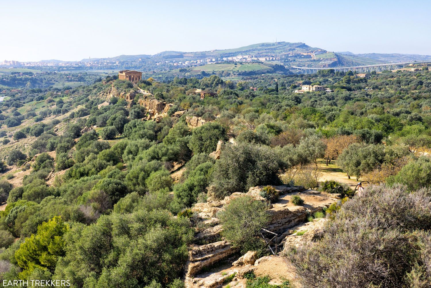 Valley of the Temples Panoramic View