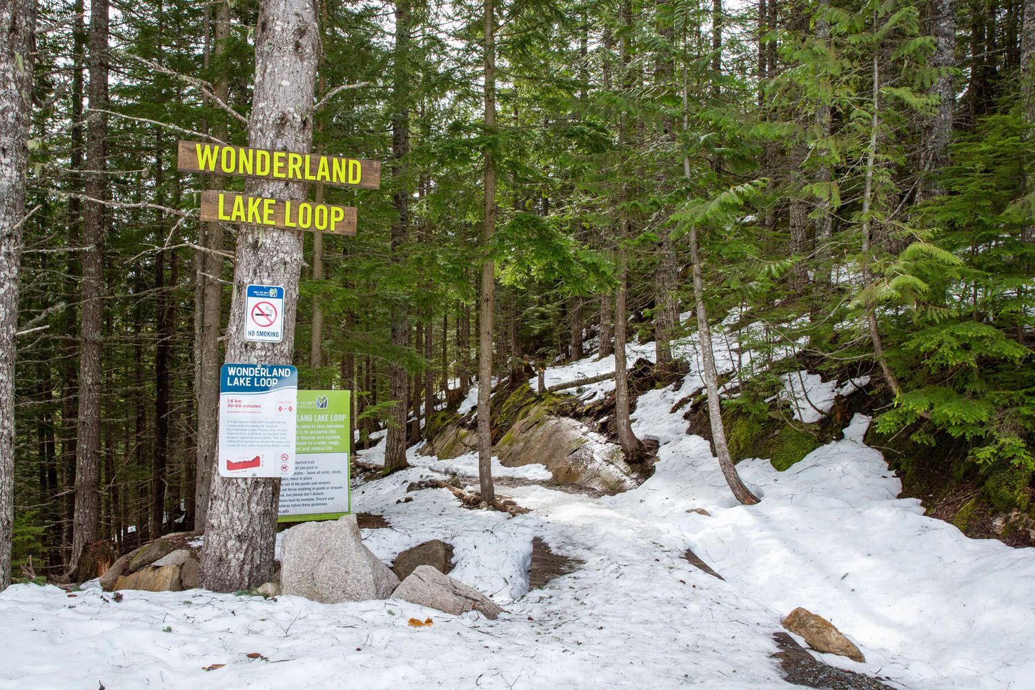 Wonderland Lake Loop