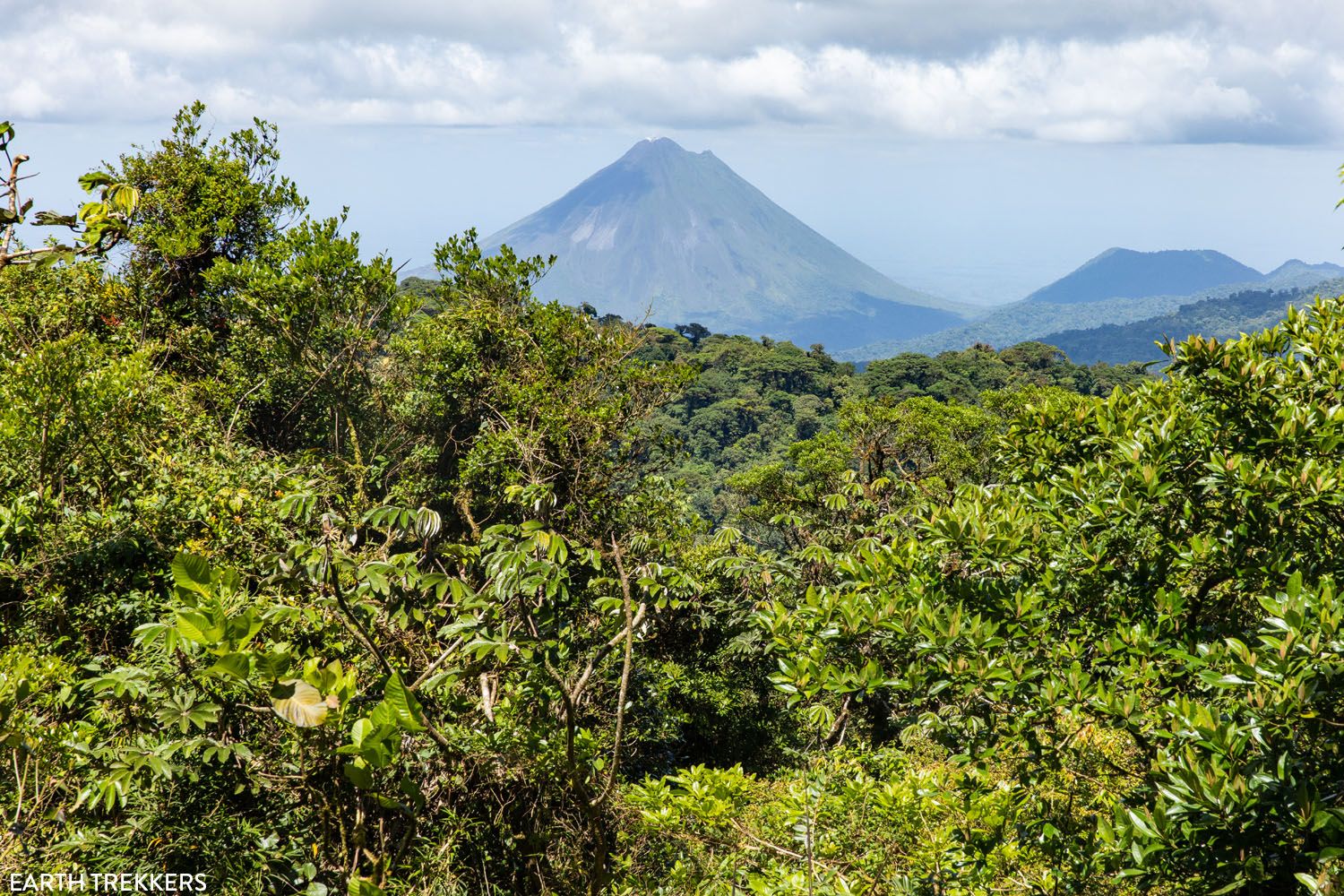 Arenal Volcano from Monteverde