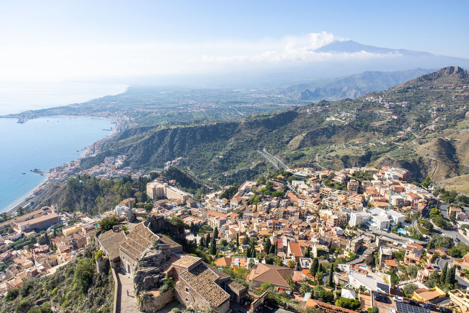 Taormina Castle View