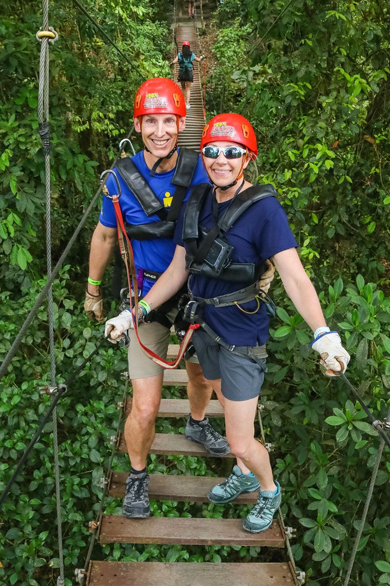 Tim and Julie in Costa Rica